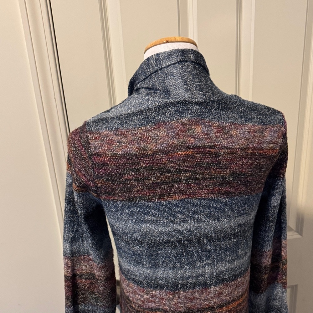 J. Jill Multicolor Long Sleeve Knit Open Front Cardigan - Picture 9 of 14